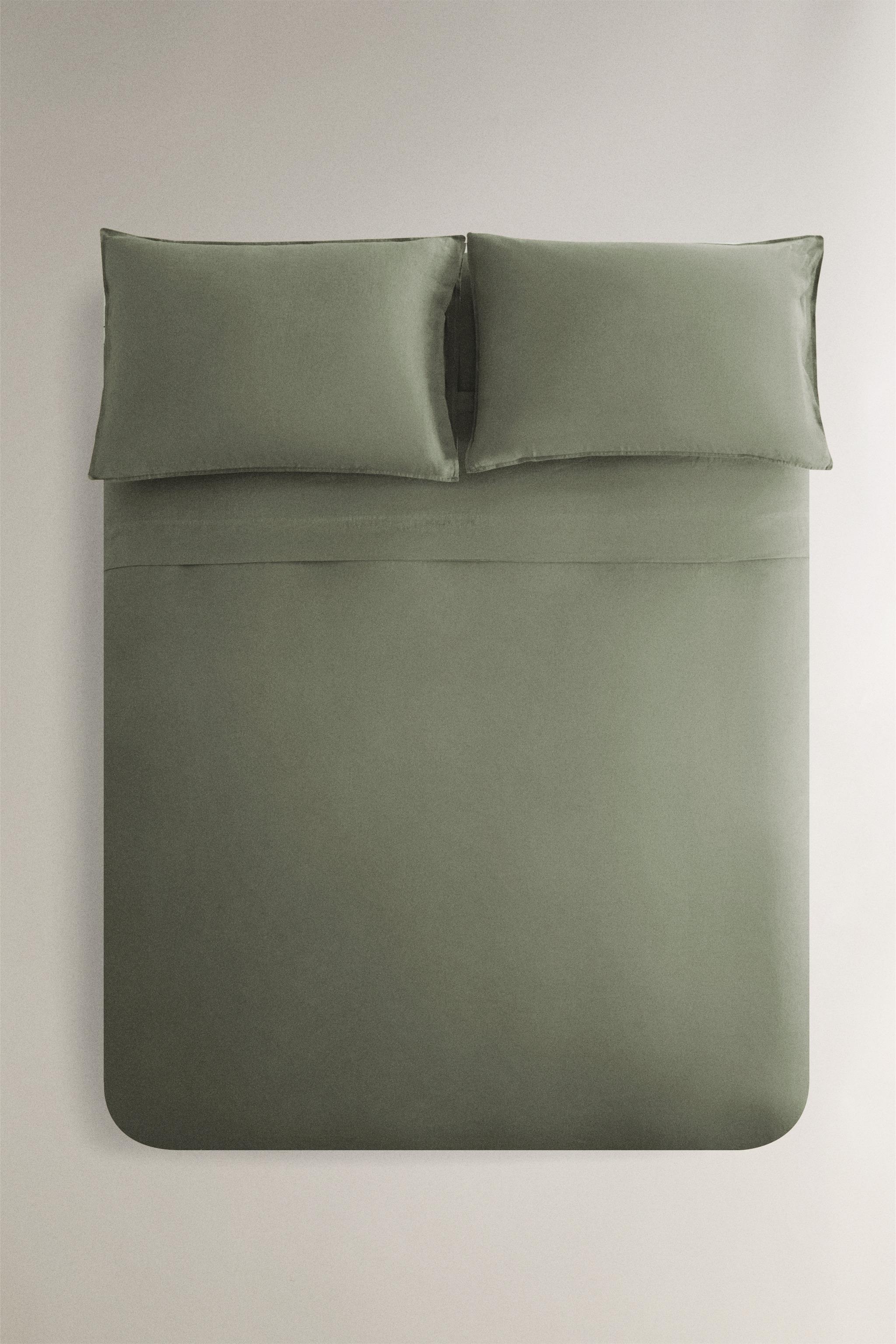 WASHED LINEN DUVET COVER (140 GSM)